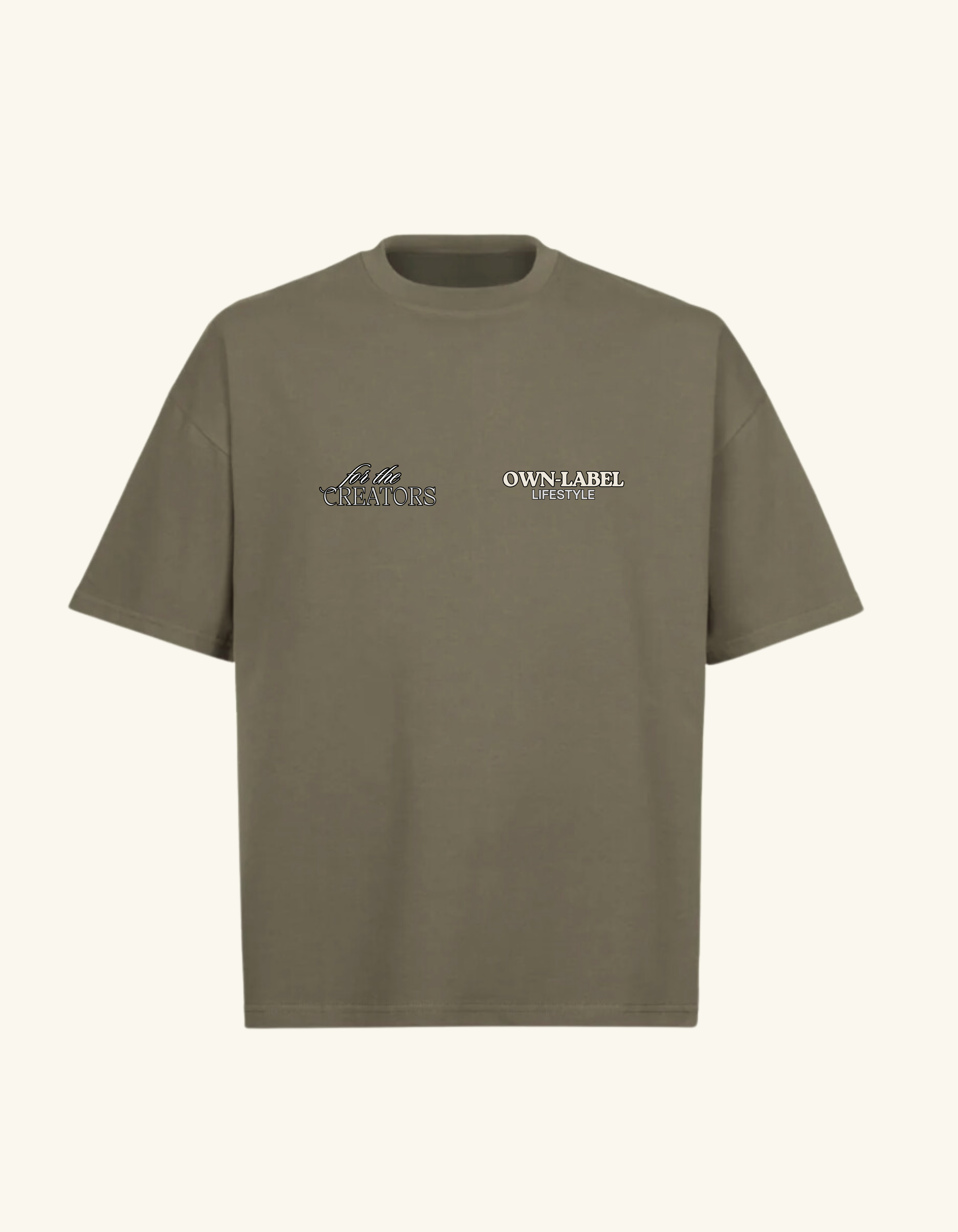 New Money Club "Graphite Olive" T-Shirt Front