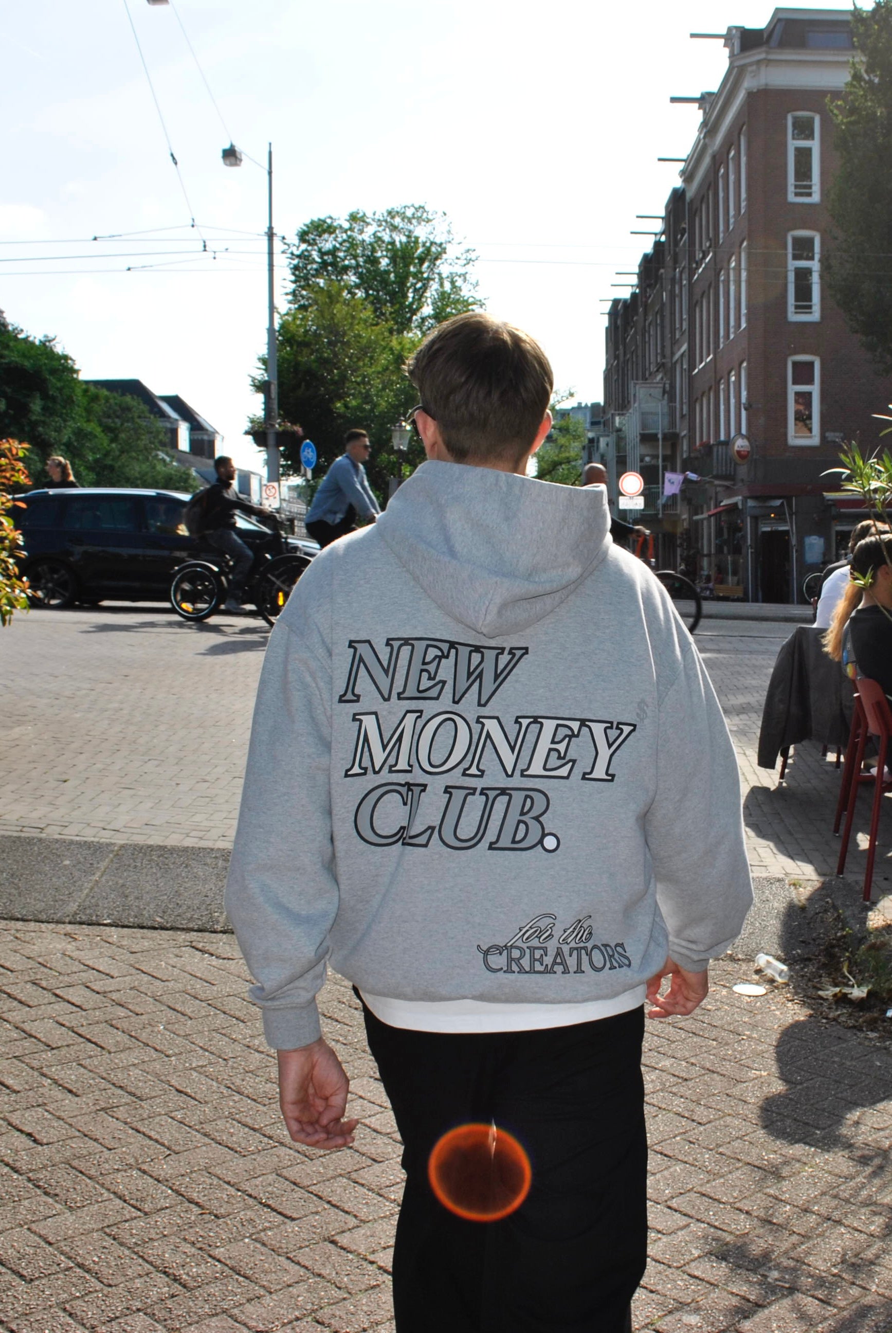 New Money Club "Platinum Grey" Hoodie