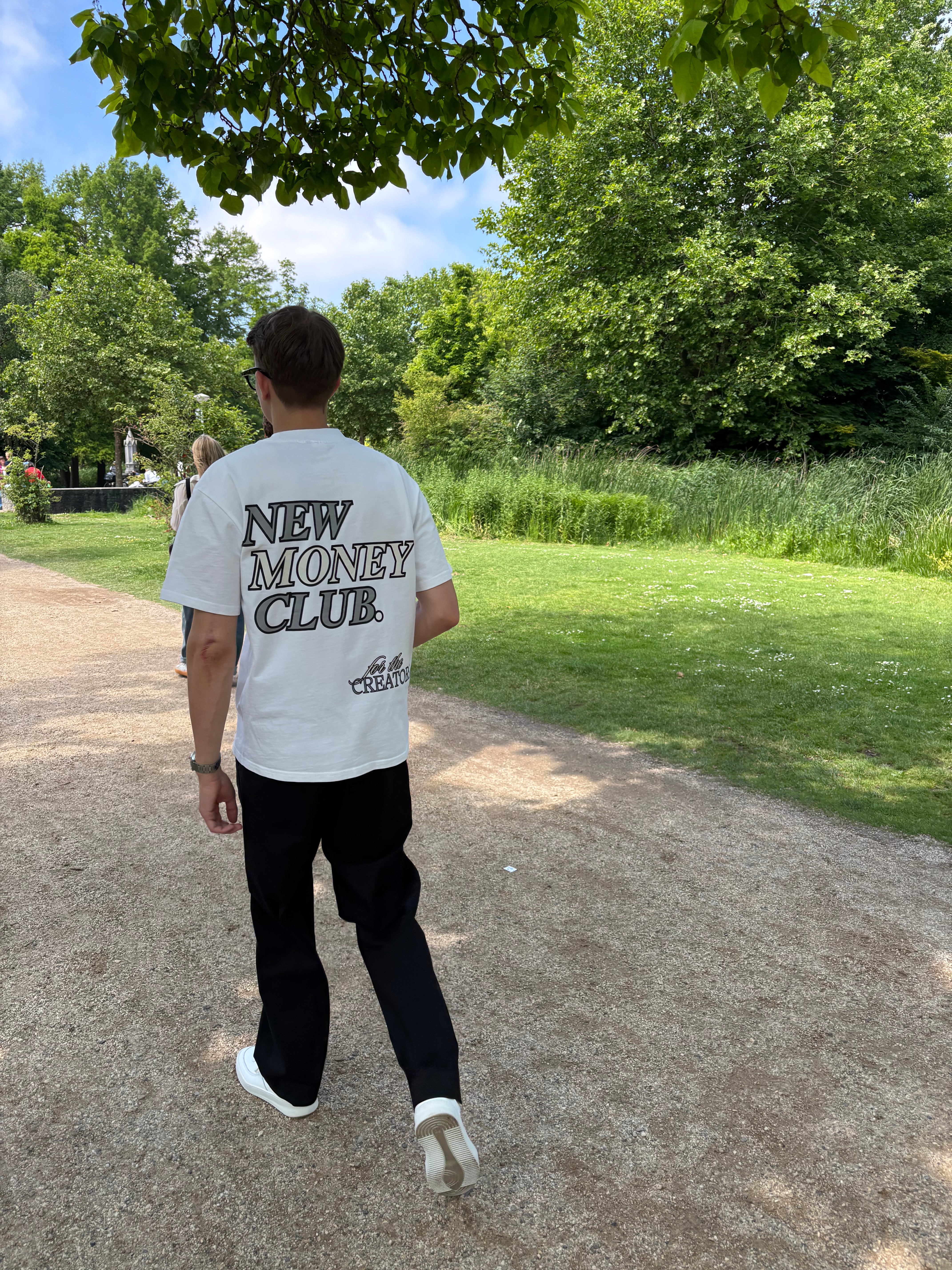 New Money Club T-Shirt on model